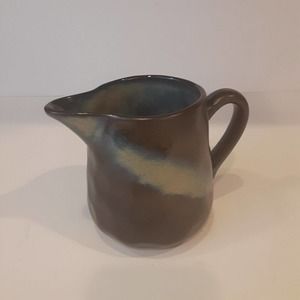 3R Studios Stoneware Creamer Masculine Earthy